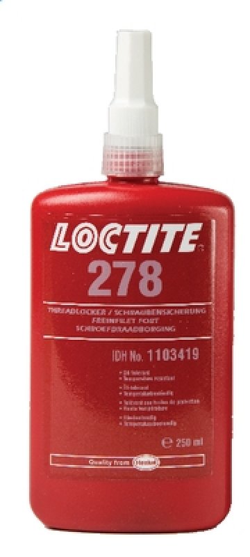 Loctite 278   Zajišťovač šroubů VP  - 250 ml | hanak-trade.cz